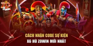 cách nhận code sự kiện X6 Hũ Zowin