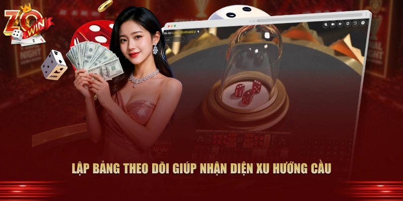 Lập bảng theo dõi giúp nhận diện xu hướng cầu