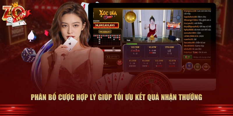 Phân bổ cược hợp lý giúp tối ưu kết quả nhận thưởng