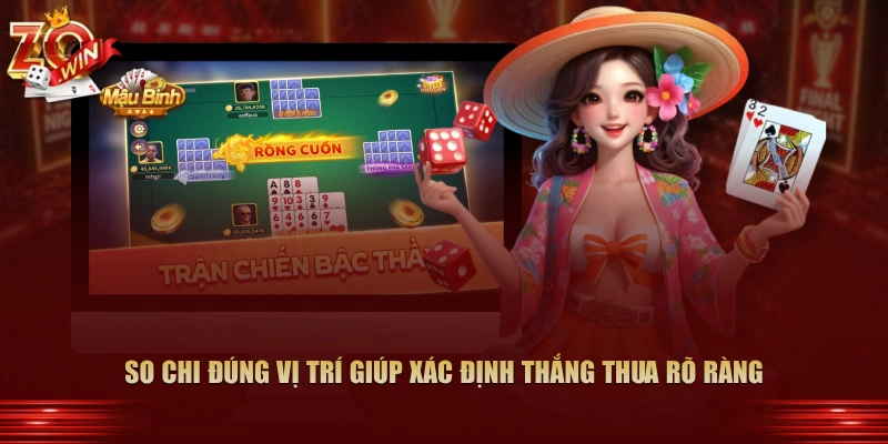 So chi đúng vị trí giúp xác định thắng thua rõ ràng
