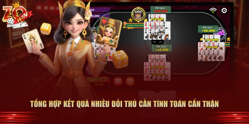 Tổng hợp kết quả nhiều đối thủ cần tính toán cẩn thận
