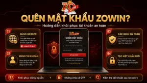 Cách Lấy Lại Mật Khẩu ZOWIN Khi Quên Thông Tin Đăng Nhập