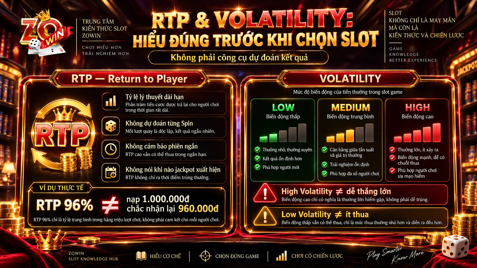 RTP trong Slot ZOWIN là gì