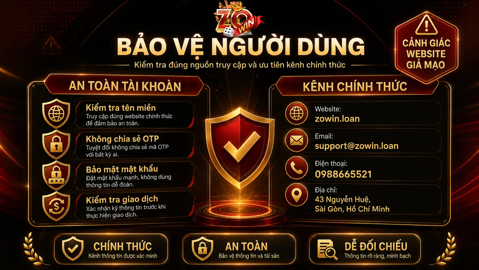 Giới Thiệu Chung 5 ZOWIN bảo vệ người dùng như thế nào