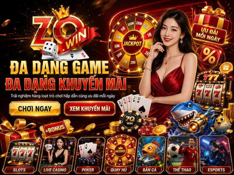 Zowin - đỉnh cao game bài